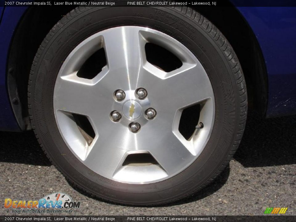 2007 Chevrolet Impala SS Laser Blue Metallic / Neutral Beige Photo #8