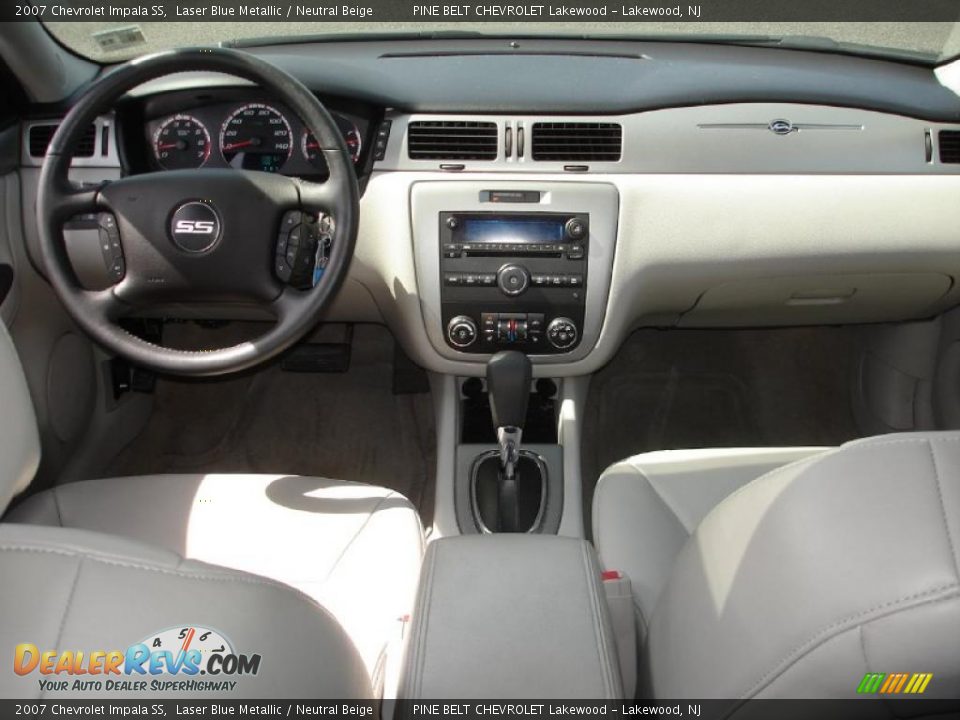 2007 Chevrolet Impala SS Laser Blue Metallic / Neutral Beige Photo #12