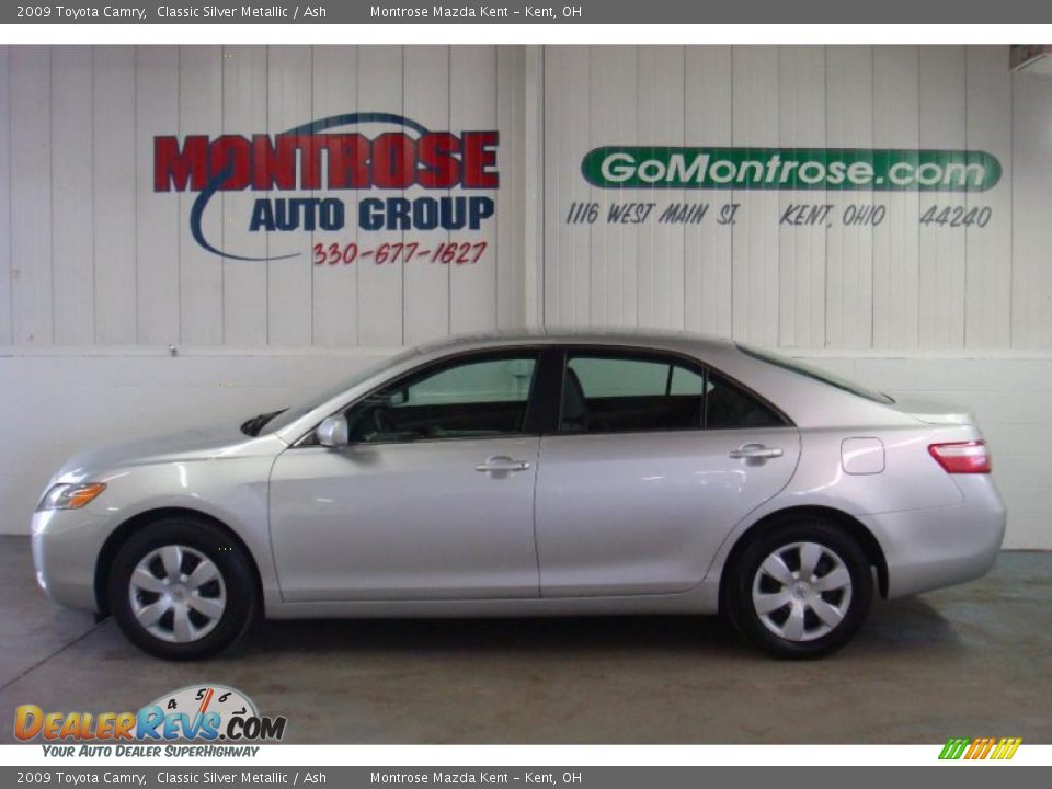 2009 Toyota Camry Classic Silver Metallic / Ash Photo #2