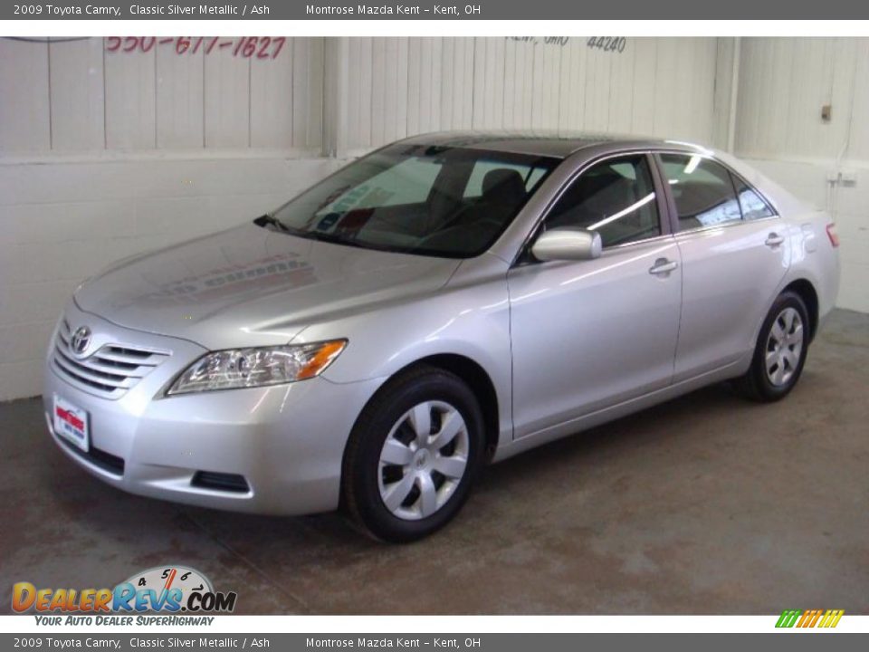 2009 Toyota Camry Classic Silver Metallic / Ash Photo #4