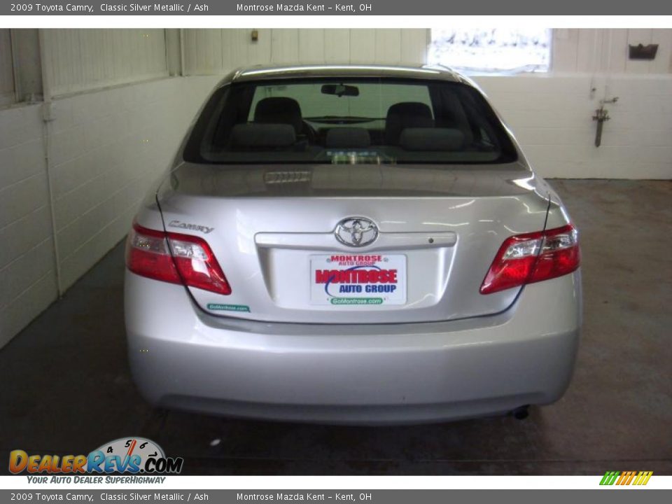 2009 Toyota Camry Classic Silver Metallic / Ash Photo #7