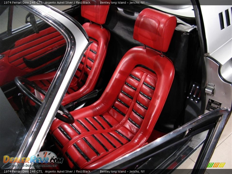 Red/Black Interior - 1974 Ferrari Dino 246 GTS Photo #5