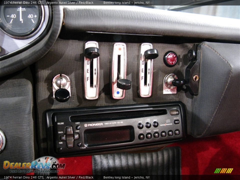 Controls of 1974 Ferrari Dino 246 GTS Photo #8