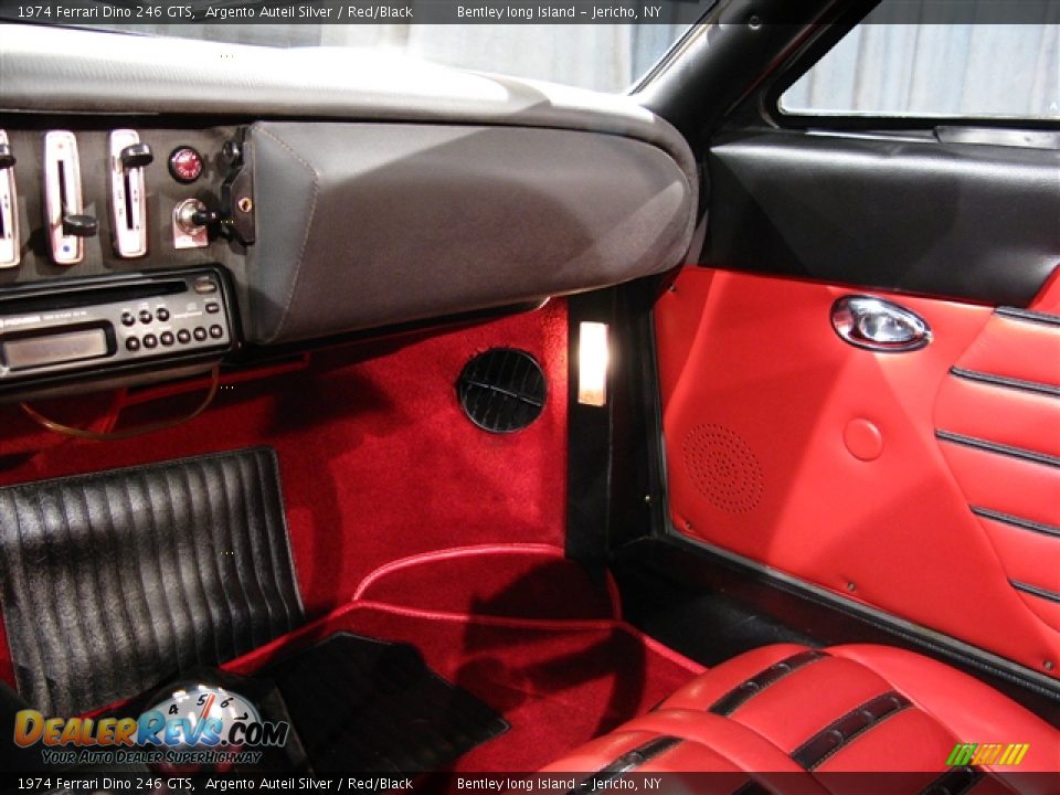 Red/Black Interior - 1974 Ferrari Dino 246 GTS Photo #9