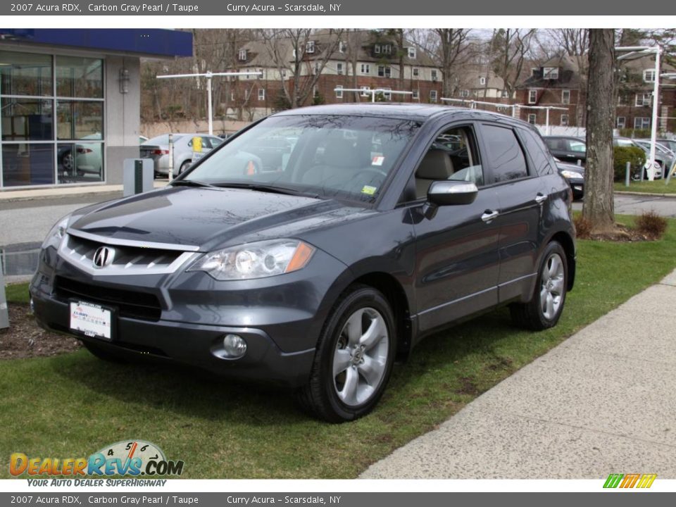 2007 Acura RDX Carbon Gray Pearl / Taupe Photo #2