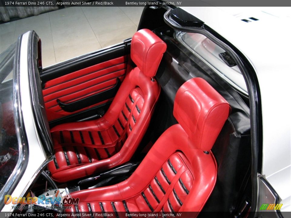 Red/Black Interior - 1974 Ferrari Dino 246 GTS Photo #11