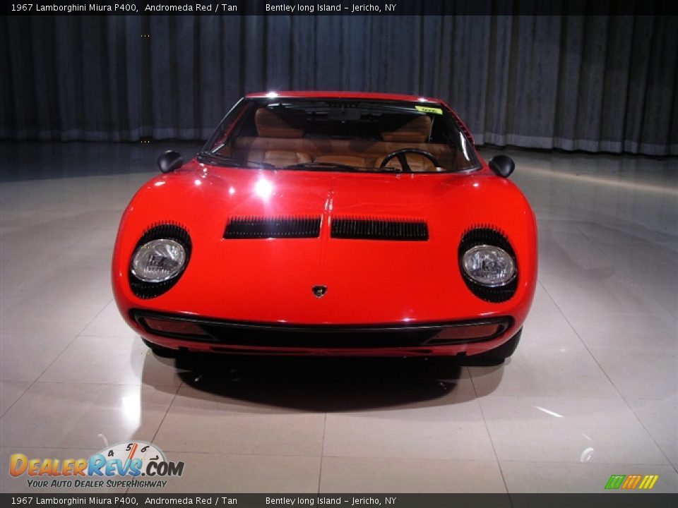 1967 Lamborghini Miura P400 Andromeda Red / Tan Photo #4