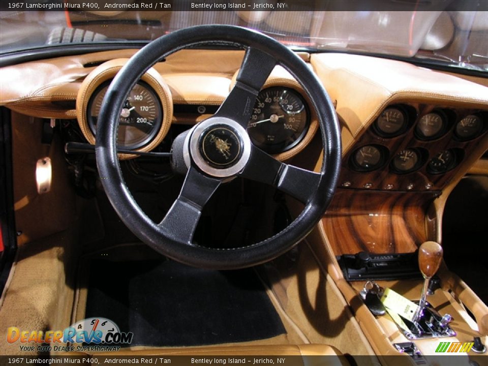 Dashboard of 1967 Lamborghini Miura P400 Photo #7