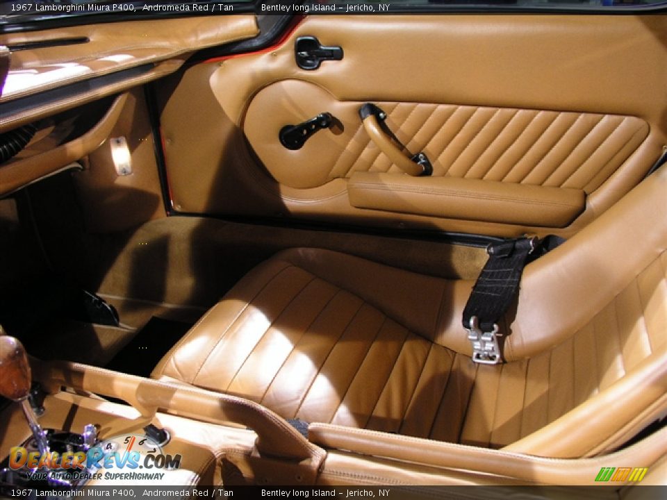 Tan Interior - 1967 Lamborghini Miura P400 Photo #11