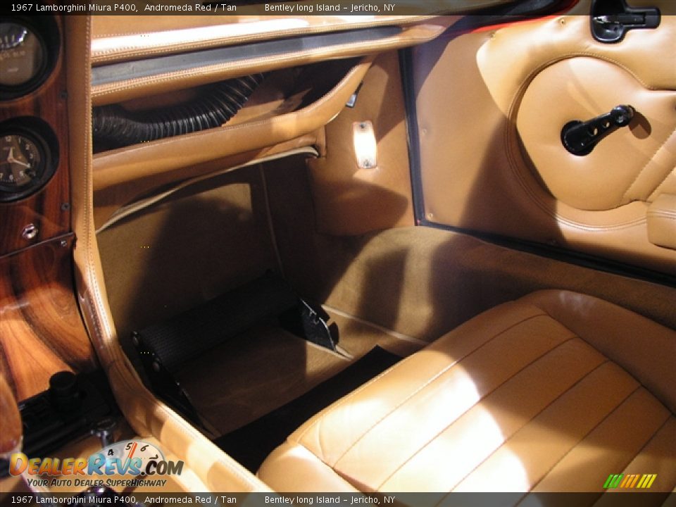 Tan Interior - 1967 Lamborghini Miura P400 Photo #12