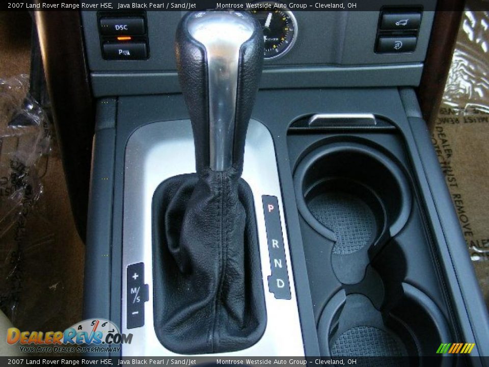 2007 Land Rover Range Rover HSE Java Black Pearl / Sand/Jet Photo #22