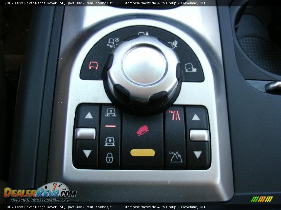 2007 Land Rover Range Rover HSE Java Black Pearl / Sand/Jet Photo #23