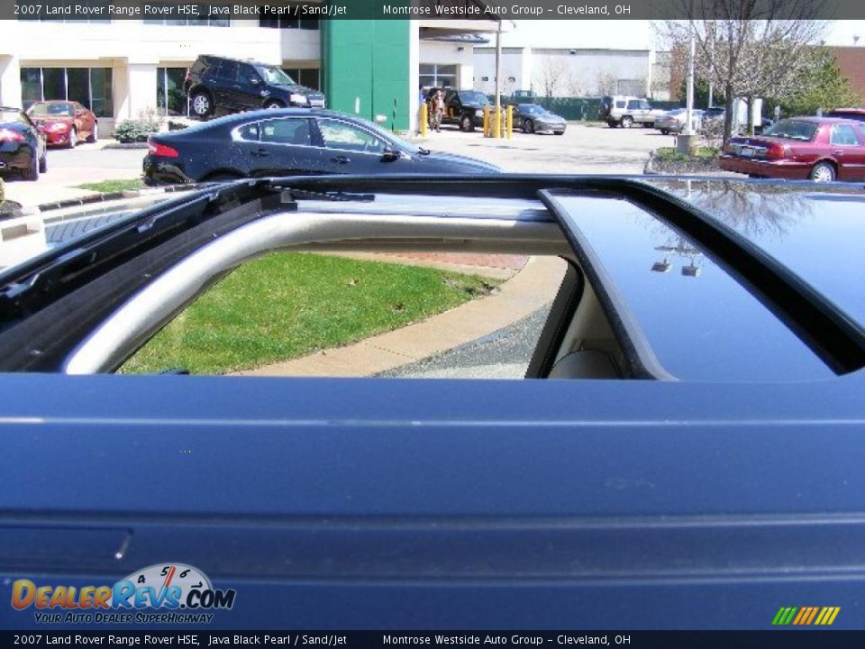 2007 Land Rover Range Rover HSE Java Black Pearl / Sand/Jet Photo #26