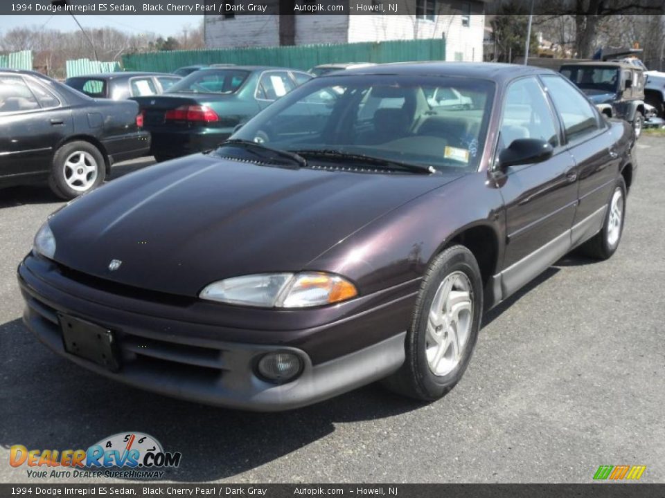 1994 Dodge Intrepid ES Sedan Black Cherry Pearl / Dark Gray Photo #2