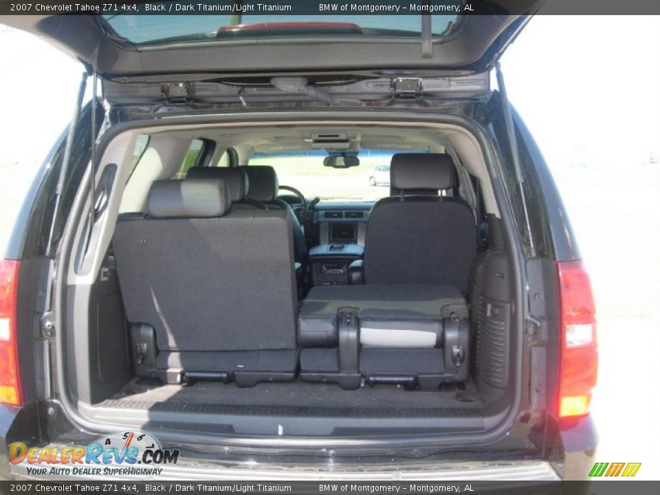 2007 Chevrolet Tahoe Z71 4x4 Black / Dark Titanium/Light Titanium Photo #15