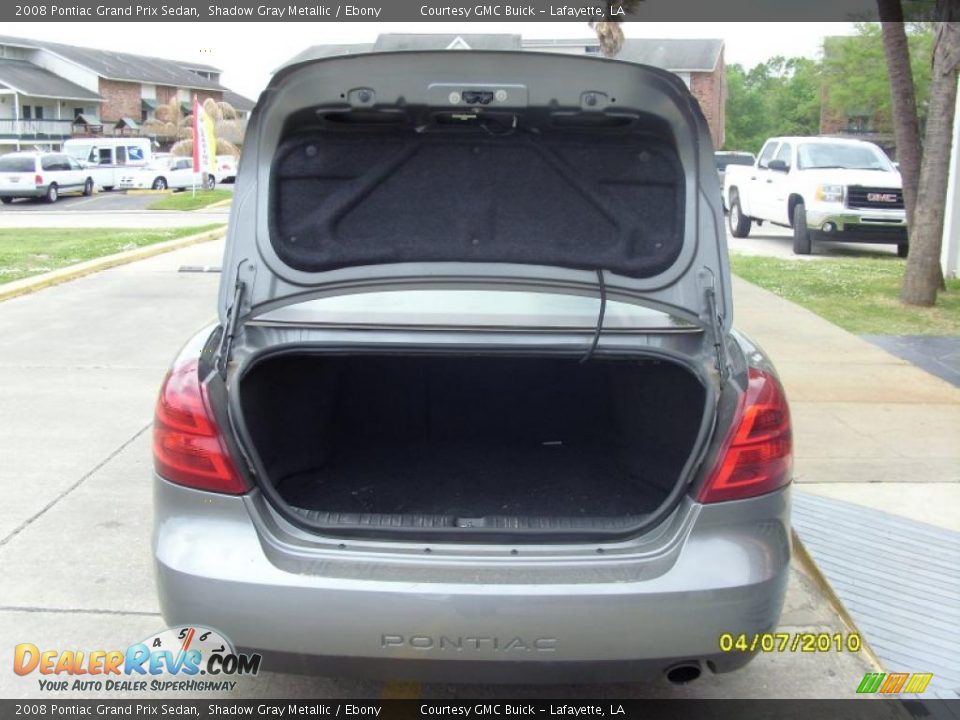 2008 Pontiac Grand Prix Sedan Shadow Gray Metallic / Ebony Photo #3