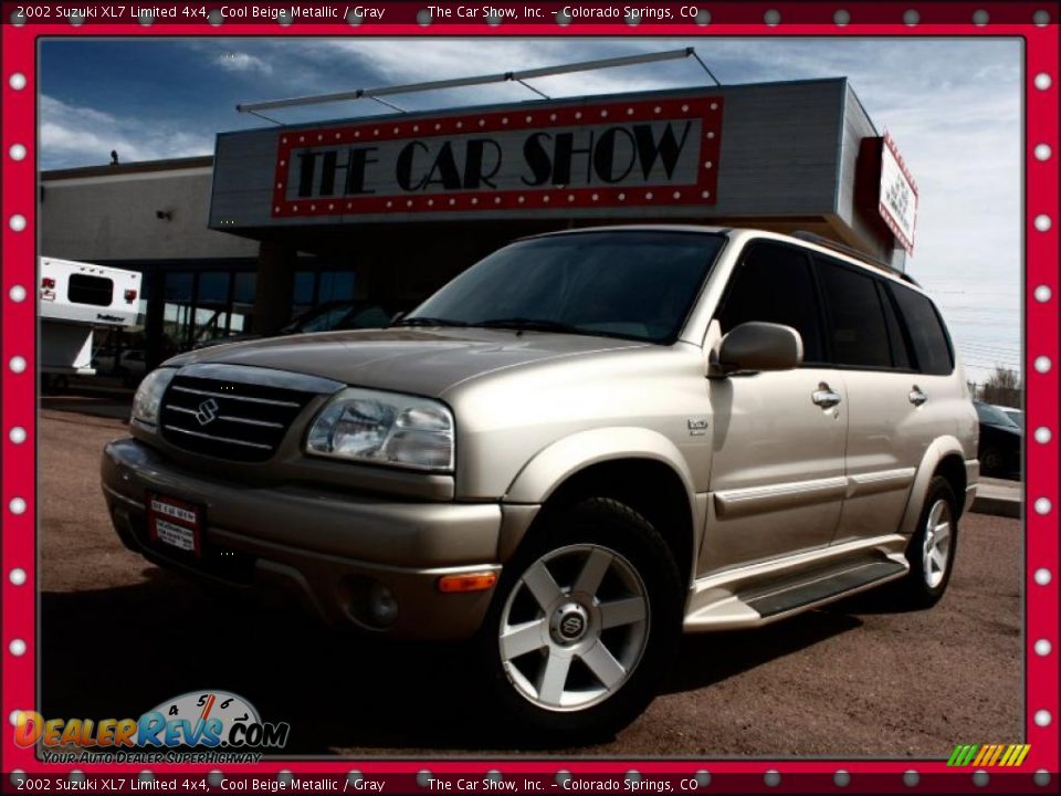 2002 Suzuki XL7 Limited 4x4 Cool Beige Metallic / Gray Photo #1