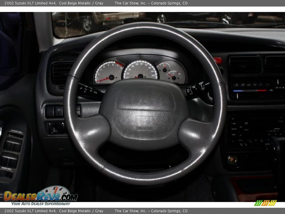 2002 Suzuki XL7 Limited 4x4 Cool Beige Metallic / Gray Photo #8