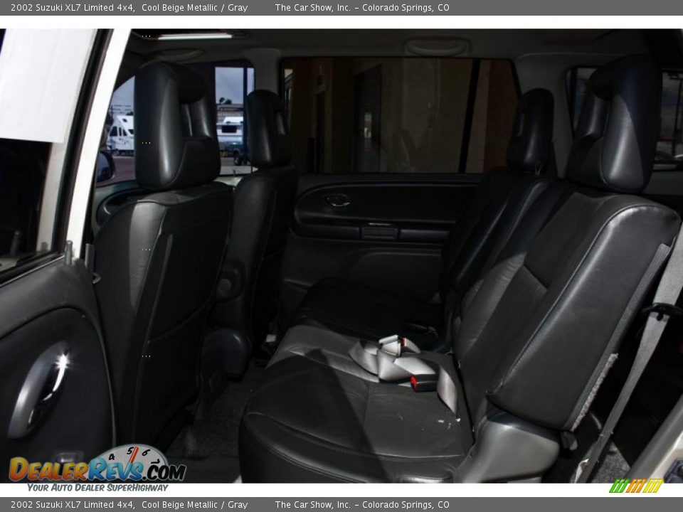 2002 Suzuki XL7 Limited 4x4 Cool Beige Metallic / Gray Photo #15