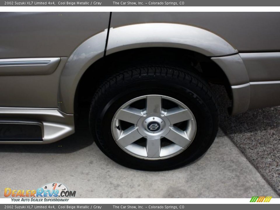 2002 Suzuki XL7 Limited 4x4 Cool Beige Metallic / Gray Photo #23