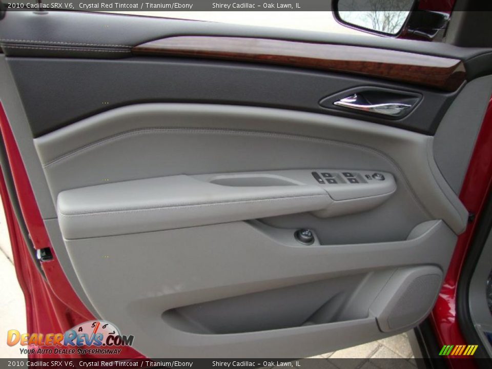 2010 Cadillac SRX V6 Crystal Red Tintcoat / Titanium/Ebony Photo #15