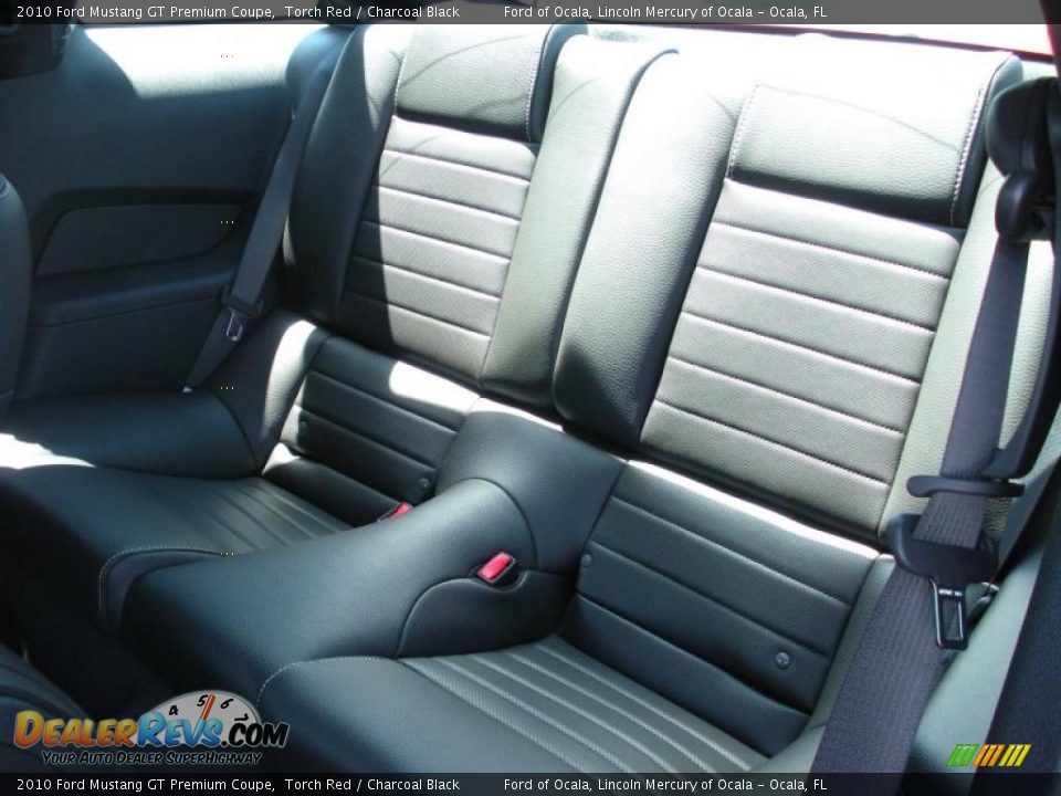 2010 Ford Mustang GT Premium Coupe Torch Red / Charcoal Black Photo #6
