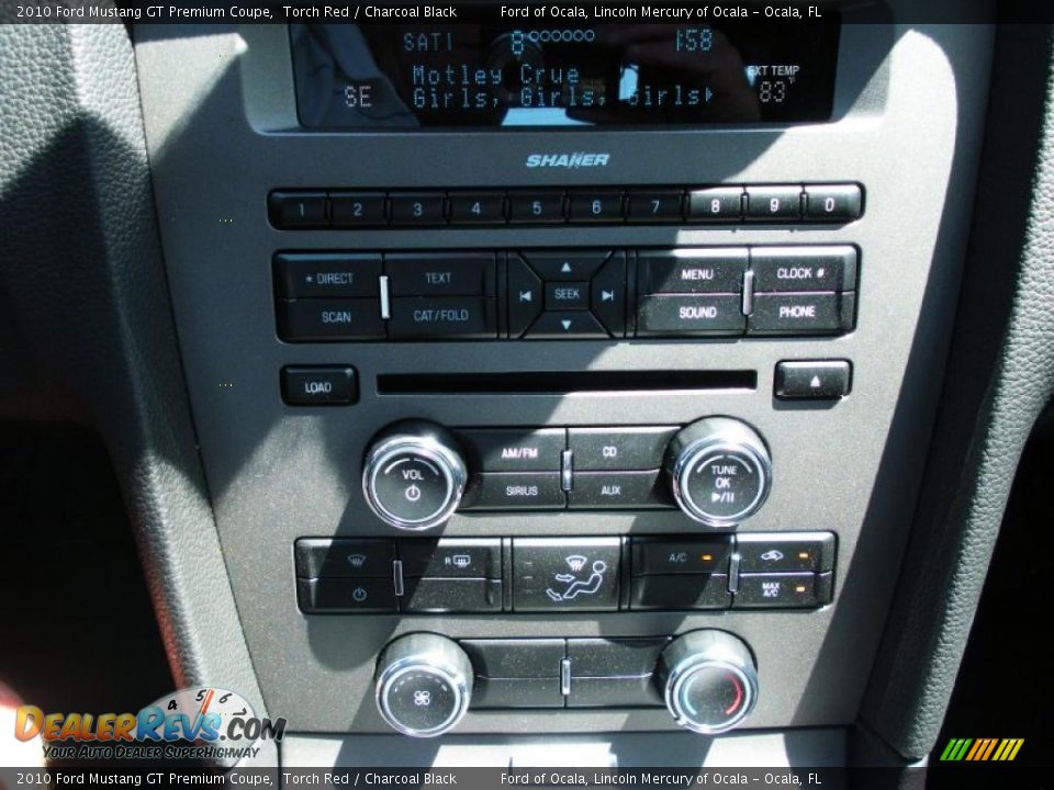 2010 Ford Mustang GT Premium Coupe Torch Red / Charcoal Black Photo #9