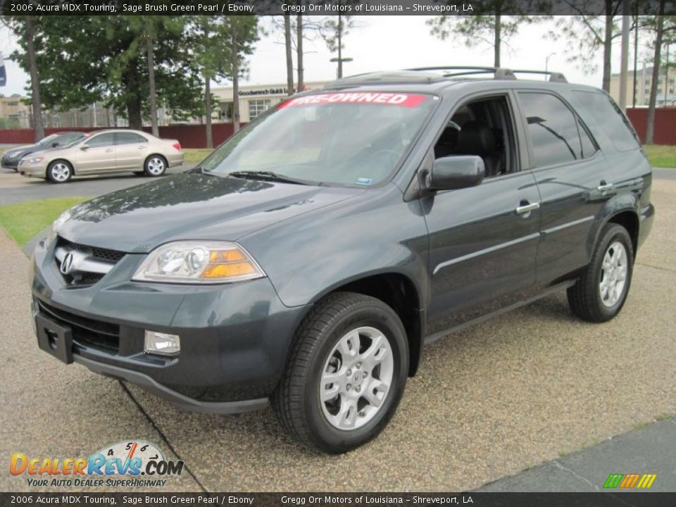 2006 Acura MDX Touring Sage Brush Green Pearl / Ebony Photo #1