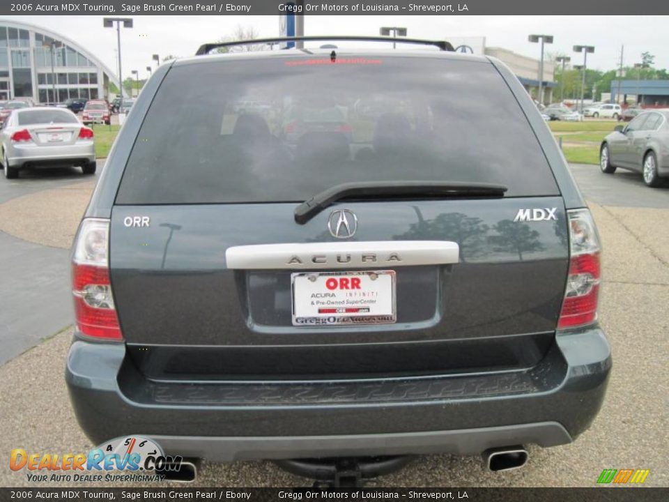 2006 Acura MDX Touring Sage Brush Green Pearl / Ebony Photo #6