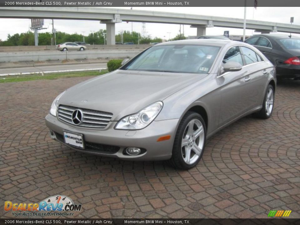 2006 Mercedes-Benz CLS 500 Pewter Metallic / Ash Grey Photo #3