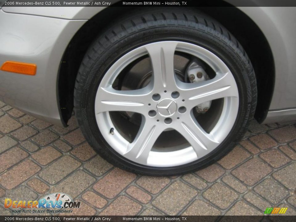 2006 Mercedes-Benz CLS 500 Pewter Metallic / Ash Grey Photo #4