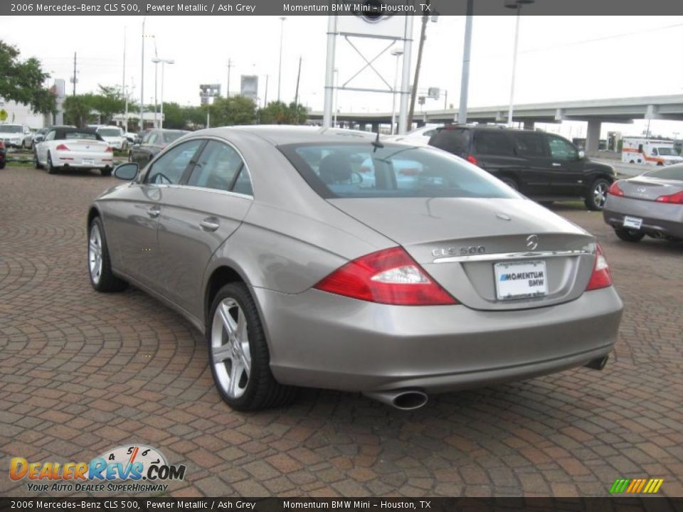 2006 Mercedes-Benz CLS 500 Pewter Metallic / Ash Grey Photo #5