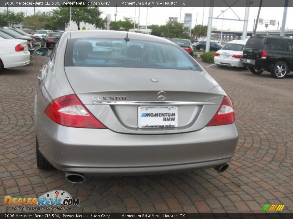 2006 Mercedes-Benz CLS 500 Pewter Metallic / Ash Grey Photo #6