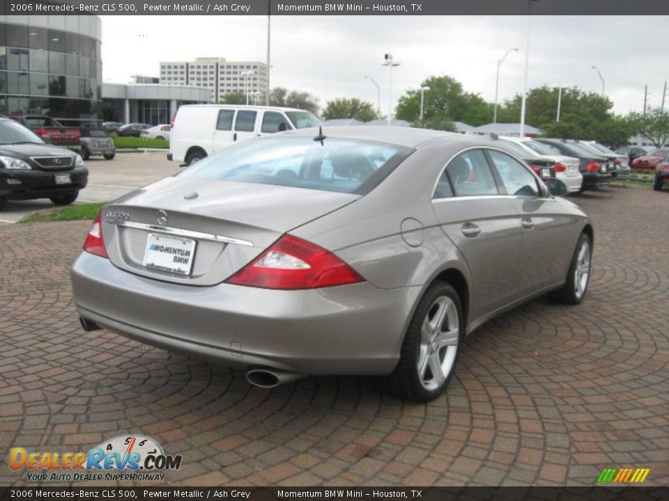 2006 Mercedes-Benz CLS 500 Pewter Metallic / Ash Grey Photo #7