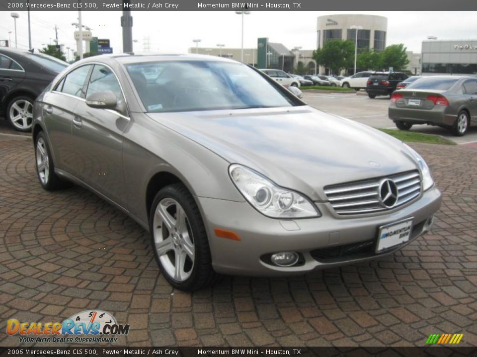 2006 Mercedes-Benz CLS 500 Pewter Metallic / Ash Grey Photo #8