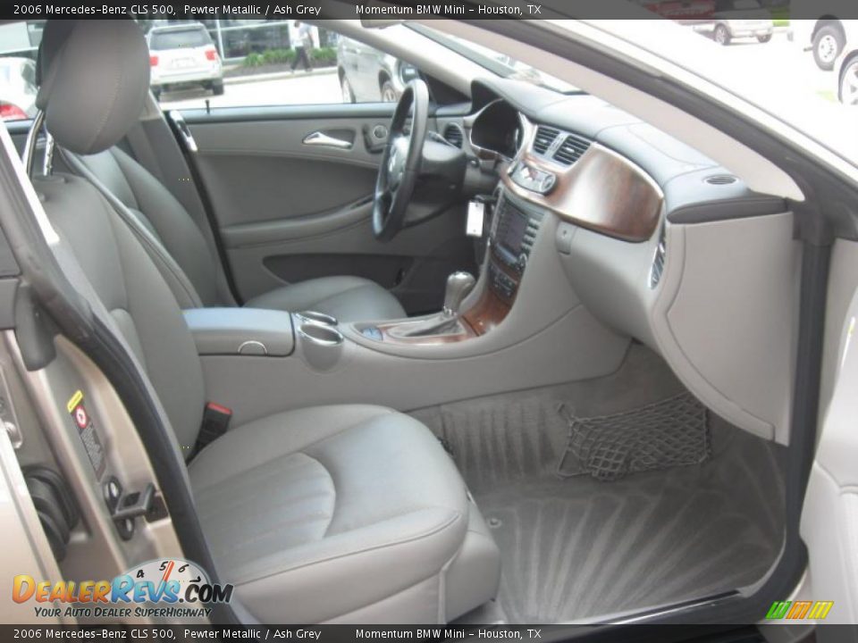 2006 Mercedes-Benz CLS 500 Pewter Metallic / Ash Grey Photo #9