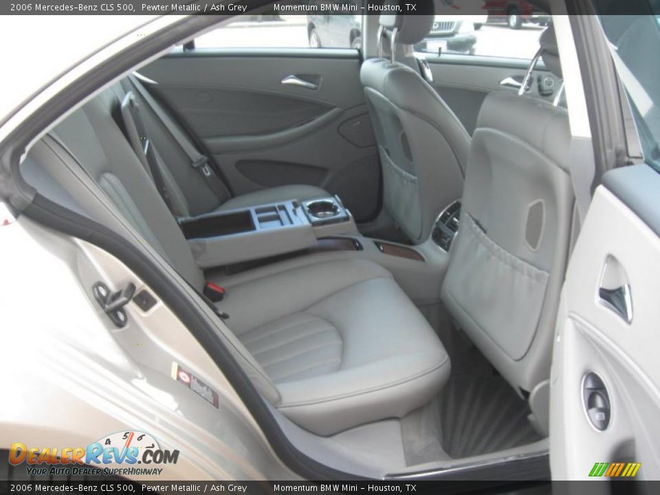 2006 Mercedes-Benz CLS 500 Pewter Metallic / Ash Grey Photo #10