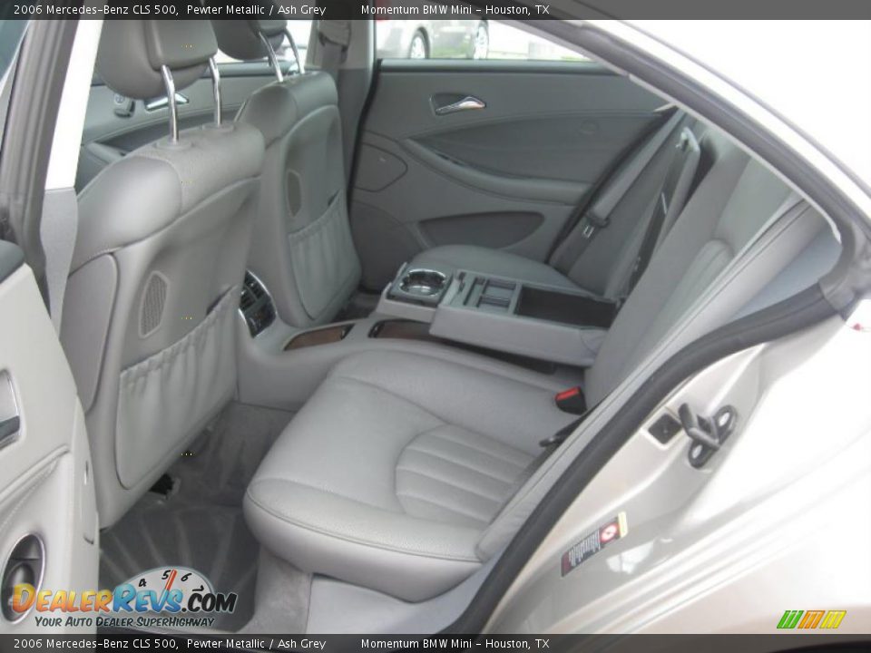 2006 Mercedes-Benz CLS 500 Pewter Metallic / Ash Grey Photo #12