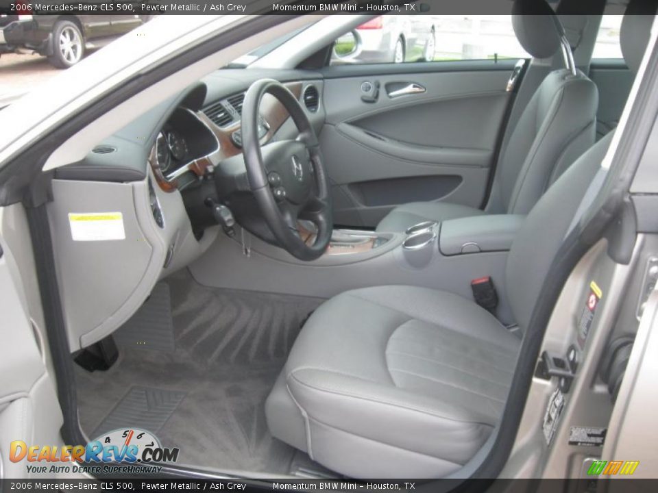 2006 Mercedes-Benz CLS 500 Pewter Metallic / Ash Grey Photo #13