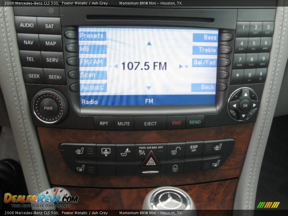 2006 Mercedes-Benz CLS 500 Pewter Metallic / Ash Grey Photo #16