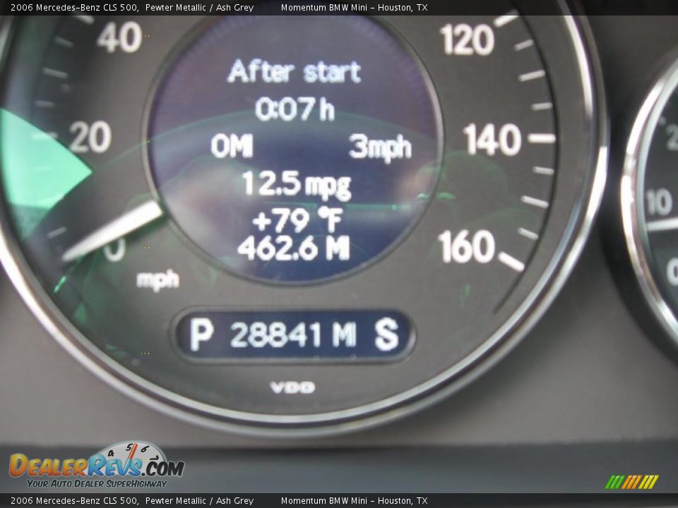 2006 Mercedes-Benz CLS 500 Pewter Metallic / Ash Grey Photo #17
