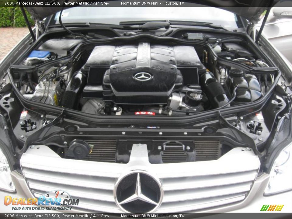 2006 Mercedes-Benz CLS 500 Pewter Metallic / Ash Grey Photo #19