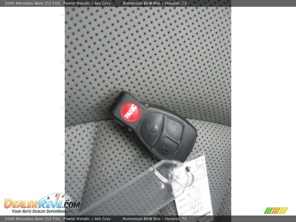 2006 Mercedes-Benz CLS 500 Pewter Metallic / Ash Grey Photo #20