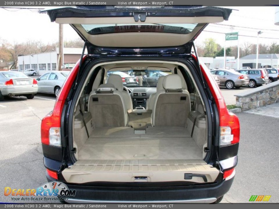 2008 Volvo XC90 3.2 AWD Magic Blue Metallic / Sandstone Photo #8