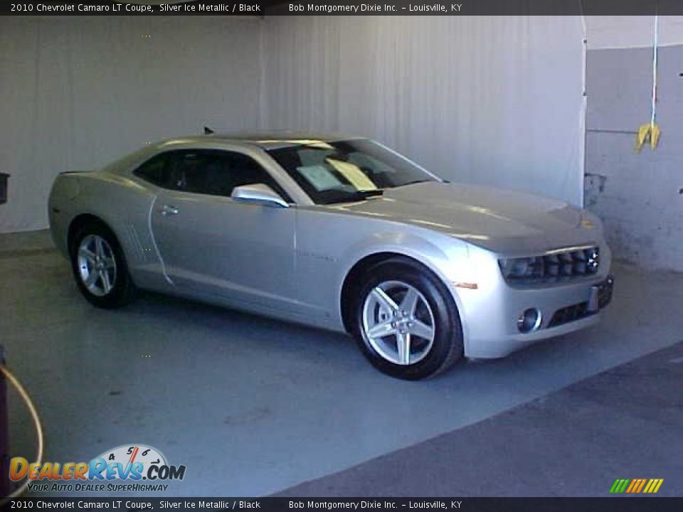 2010 Chevrolet Camaro LT Coupe Silver Ice Metallic / Black Photo #1