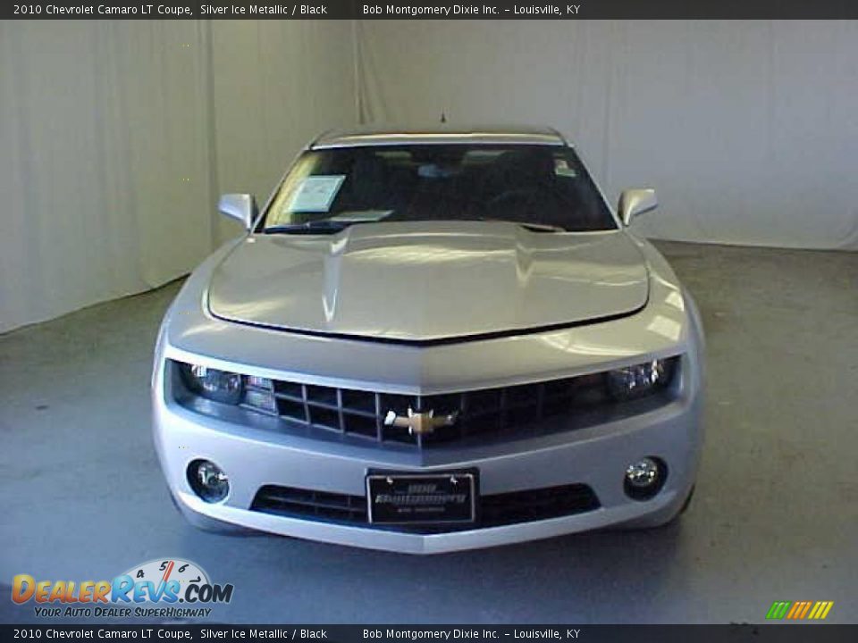 2010 Chevrolet Camaro LT Coupe Silver Ice Metallic / Black Photo #2