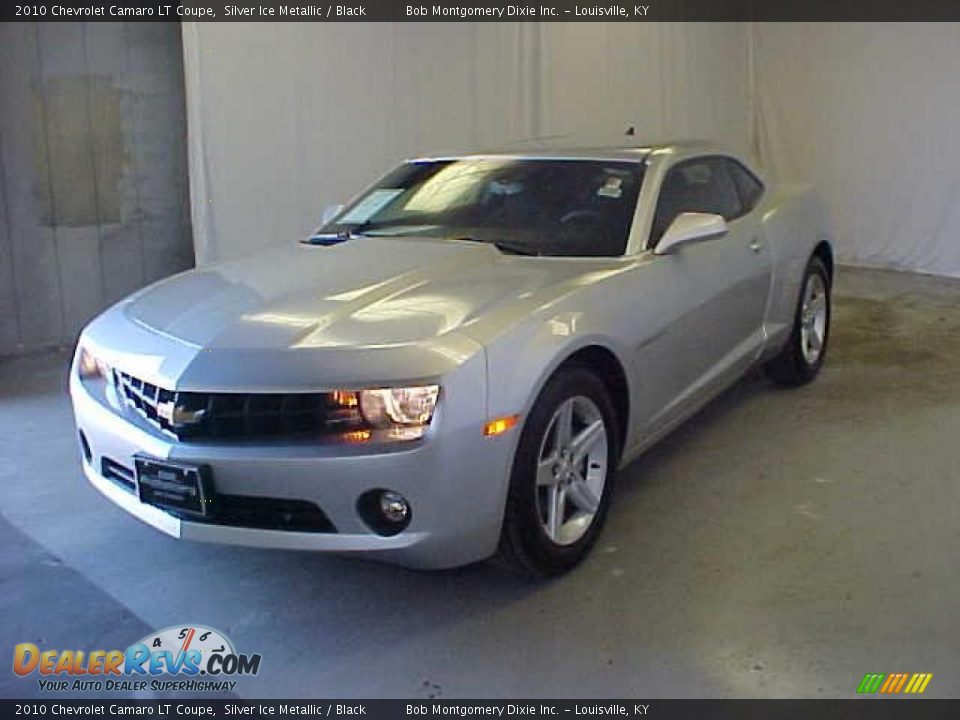 2010 Chevrolet Camaro LT Coupe Silver Ice Metallic / Black Photo #3