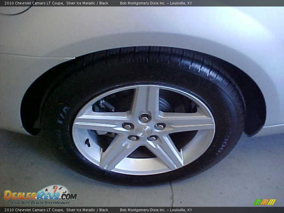 2010 Chevrolet Camaro LT Coupe Silver Ice Metallic / Black Photo #11