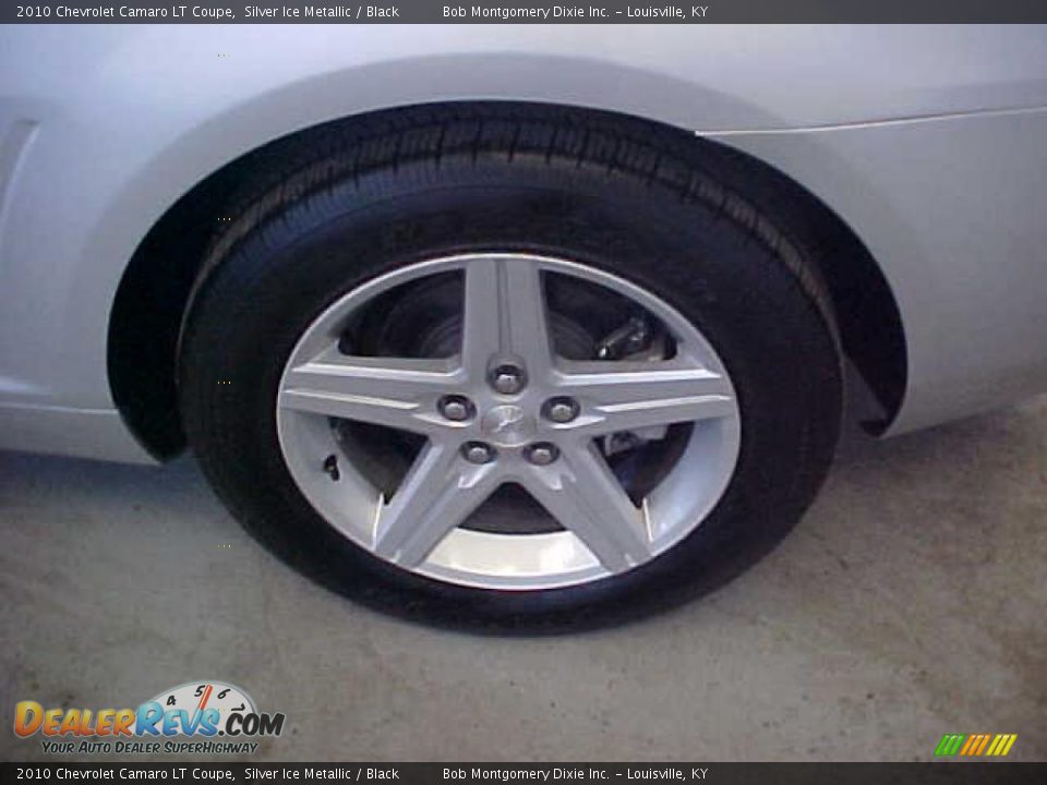 2010 Chevrolet Camaro LT Coupe Silver Ice Metallic / Black Photo #14