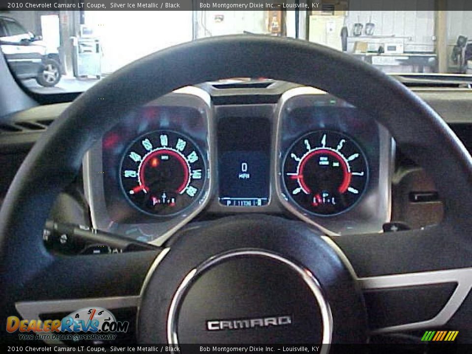 2010 Chevrolet Camaro LT Coupe Silver Ice Metallic / Black Photo #20